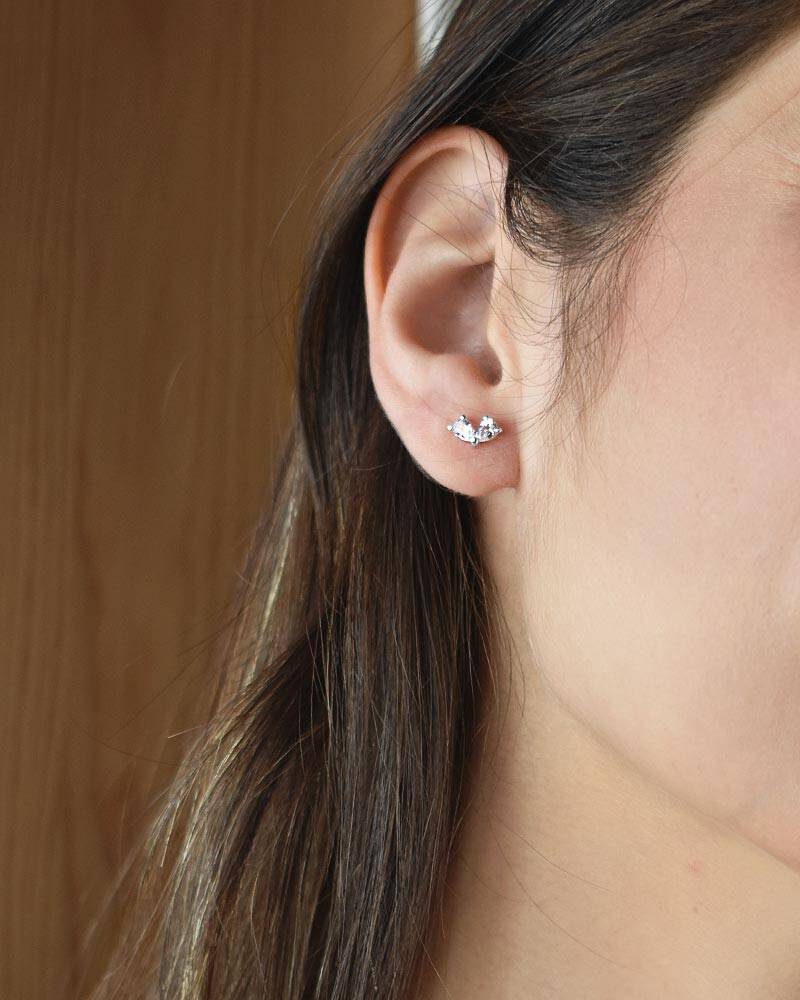 Love Heart Earring silver