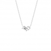 Love Heart Necklaces silver
