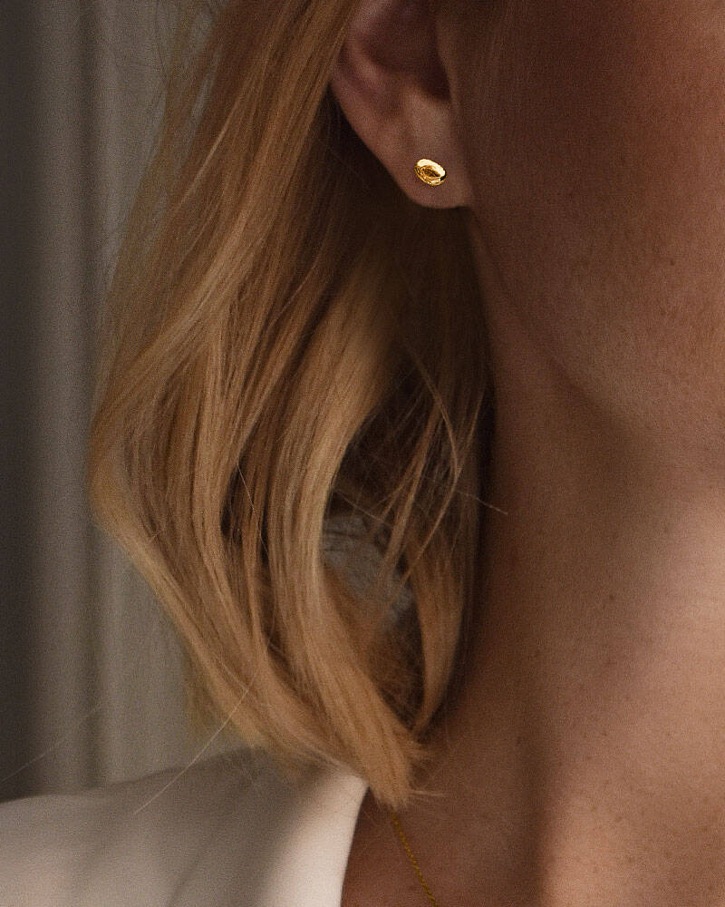 Morning Dew petite Earring Gold