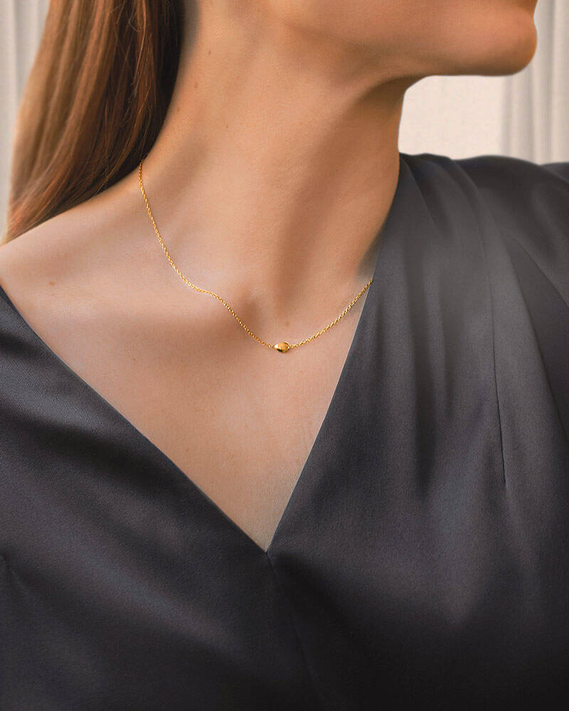 Morning Dew petite Necklaces Gold