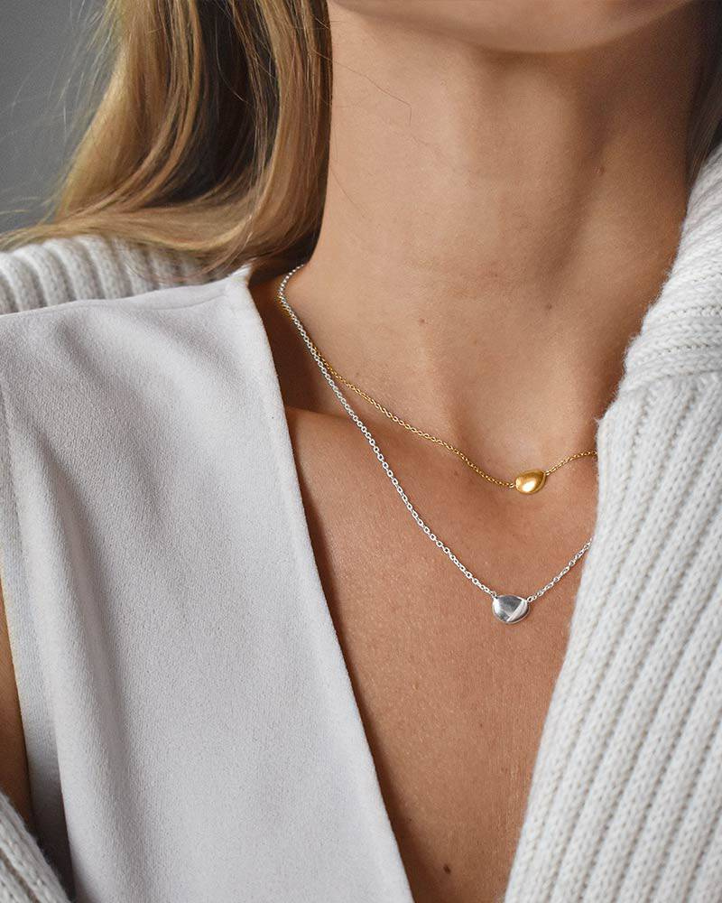 Morning Dew small Necklaces silver