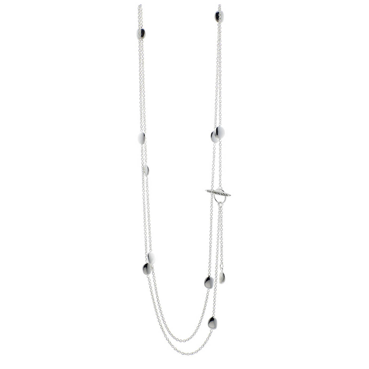 Morning Dew long Necklaces silver