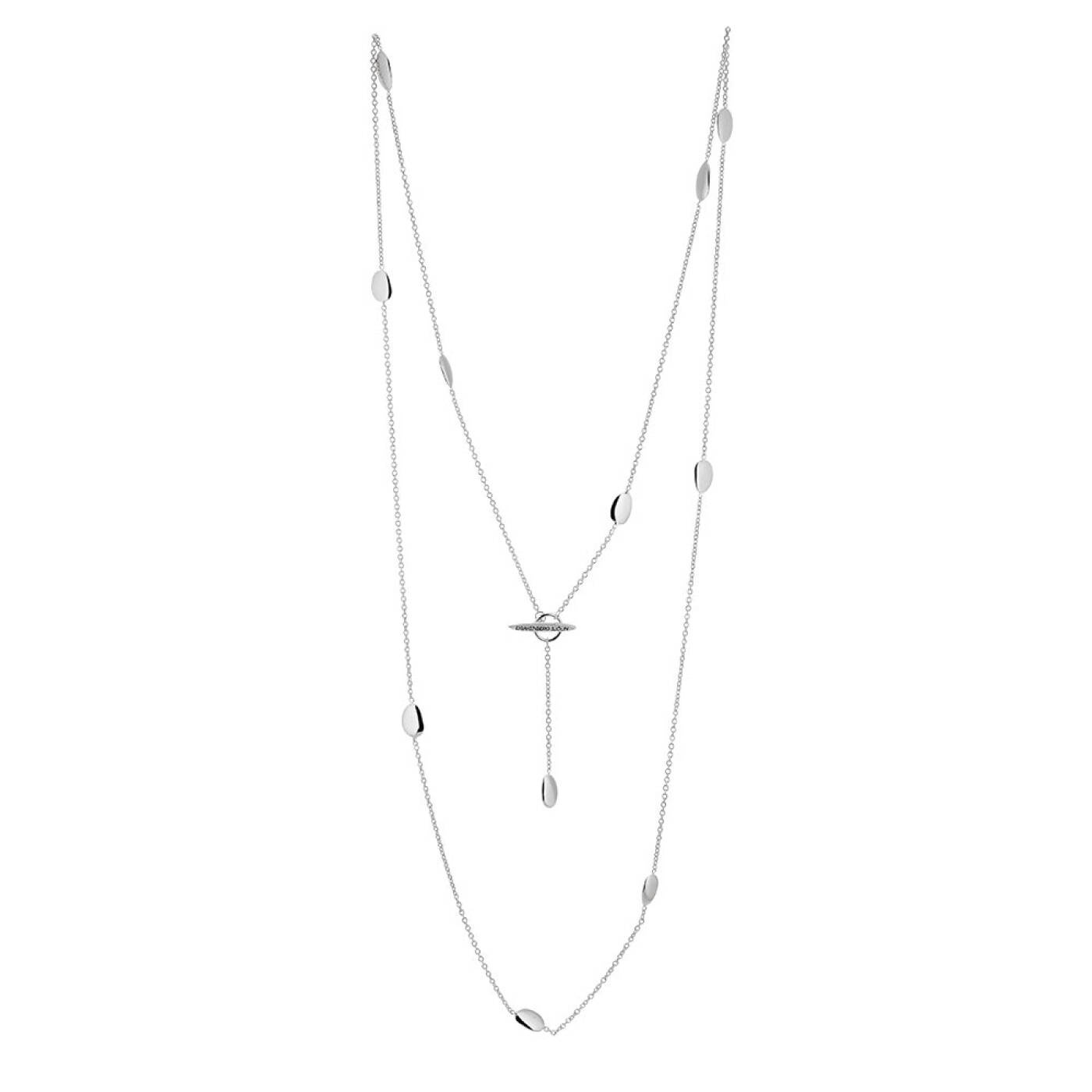 Morning Dew long Necklaces silver