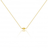 Knot Necklaces (Gold) 40-45 cm