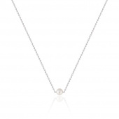 Pearl Necklaces (silver) 40-45 cm