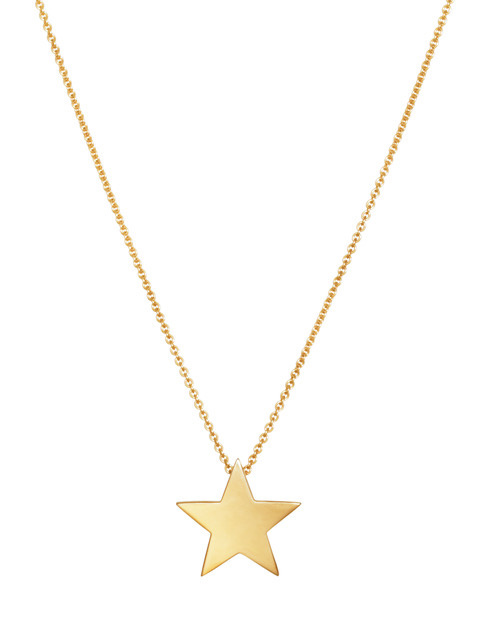 Star Large Necklaces (Gold) 42 cm