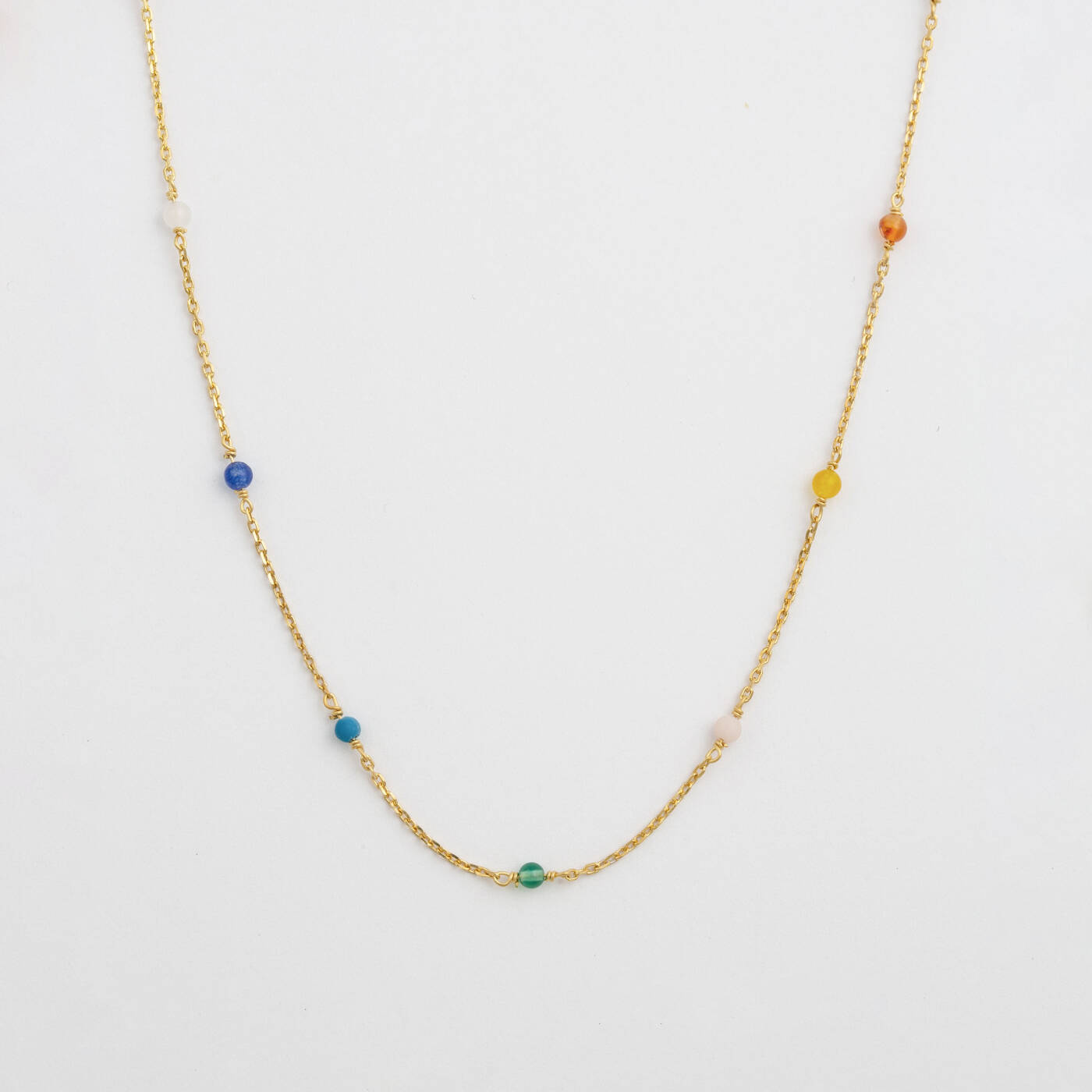 Santa Monica Multicolour Necklaces Gold