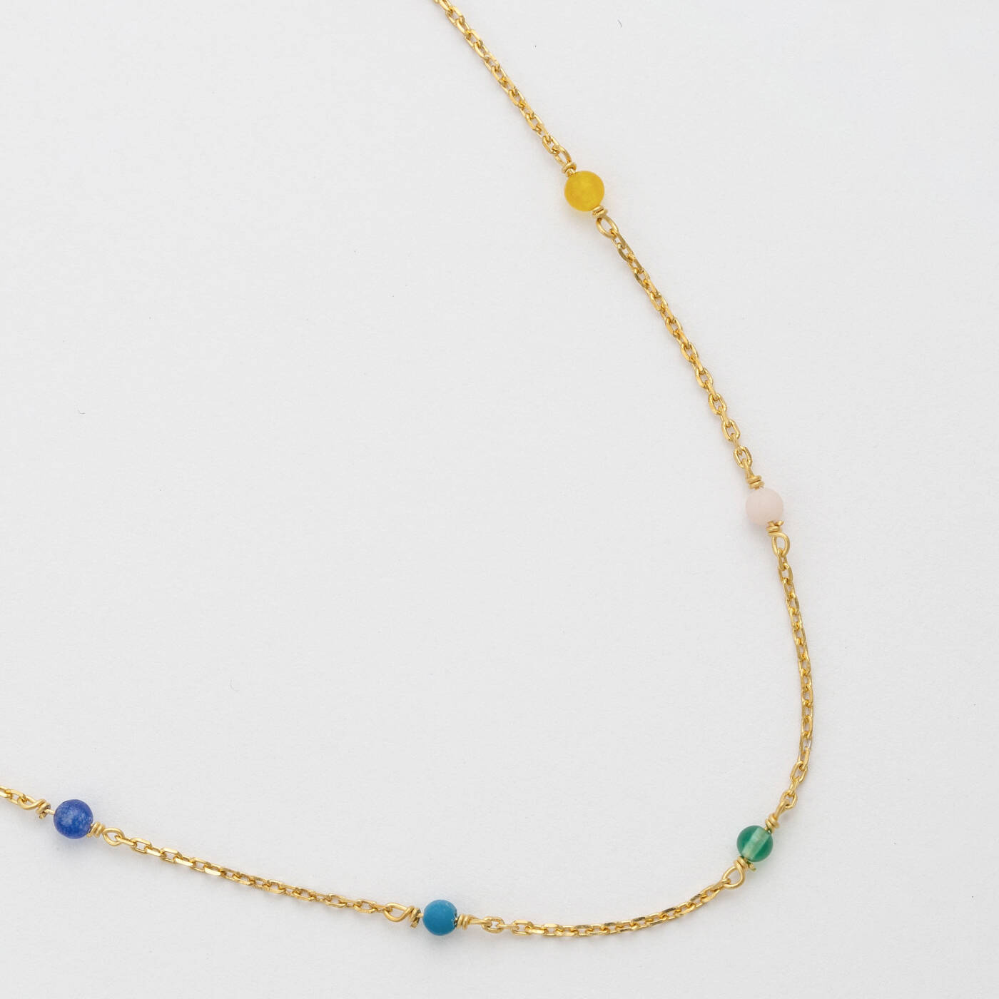 Santa Monica Multicolour Necklaces Gold