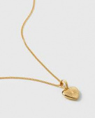 Sunburst Heart Necklace Gold Sunburst Heart Necklace Gold