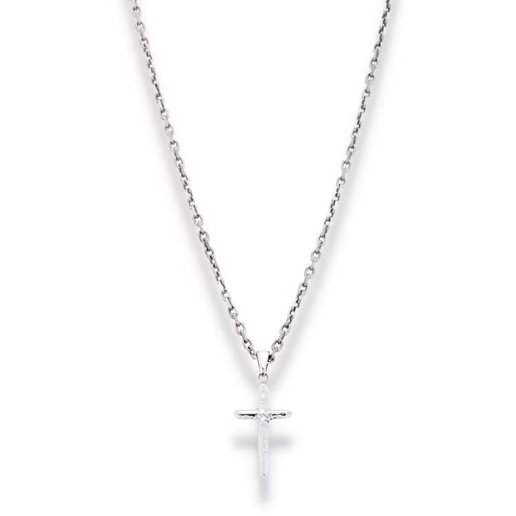 SilverNecklaces med hänge. 50+5cm