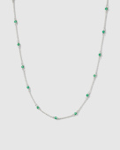 Santa Monica Necklace Silver Santa Monica Necklace Silver