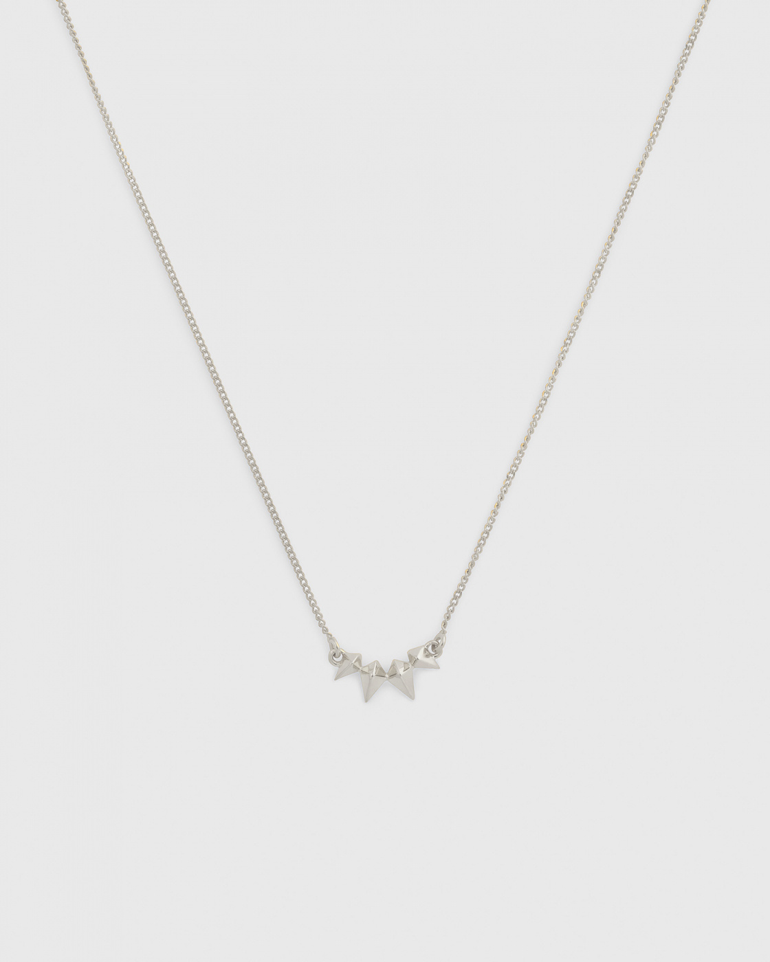 Uma Spike Necklaces Silver