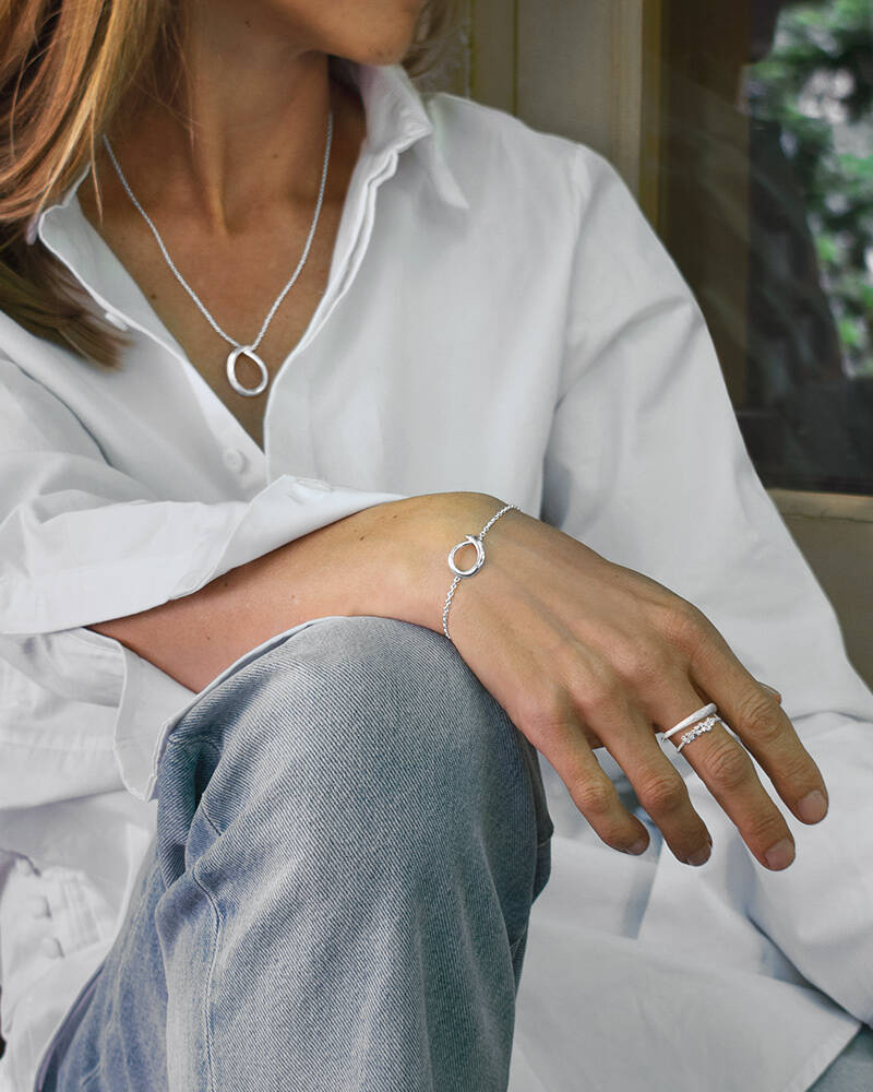 Ocean small single Bracelets silver