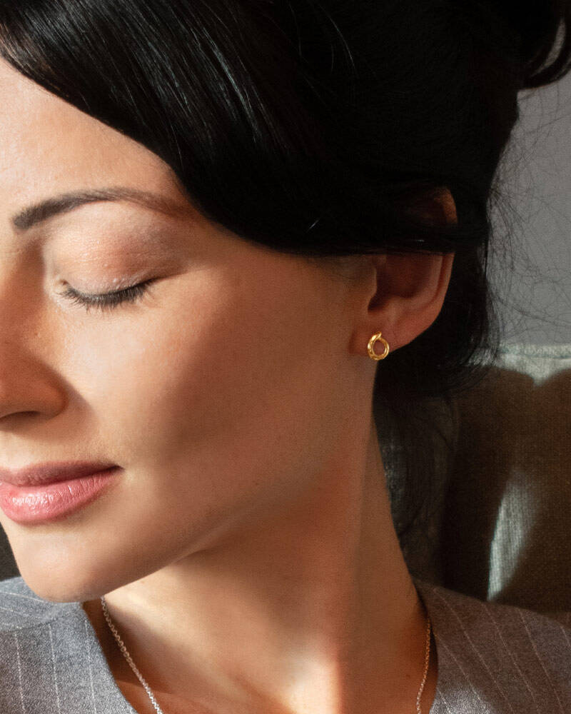 Ocean drop Earring Gold