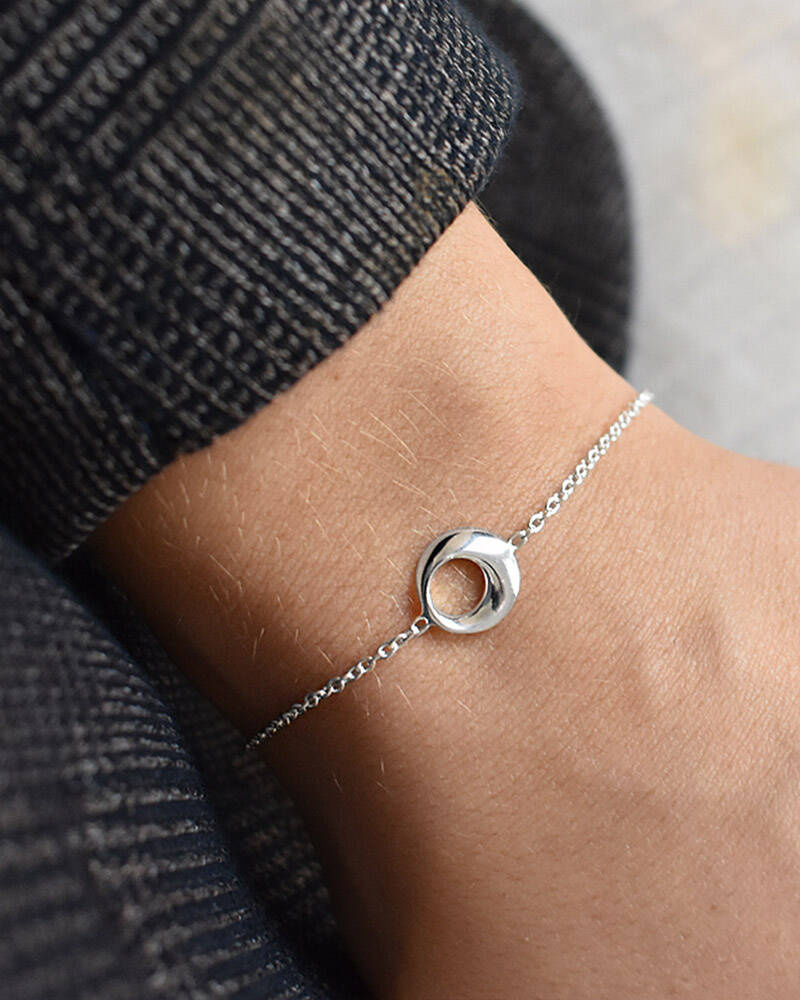 Orbit drop Bracelets silver