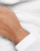 Petite Pearl Bracelets silver