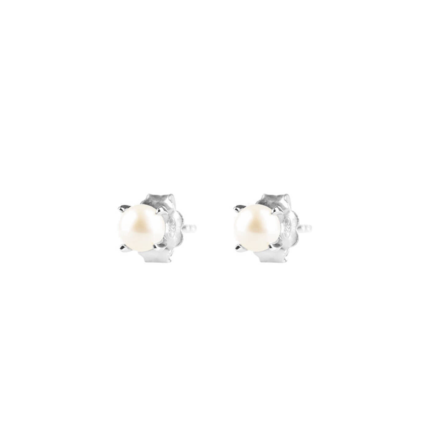 Petite Pearl Earring silver
