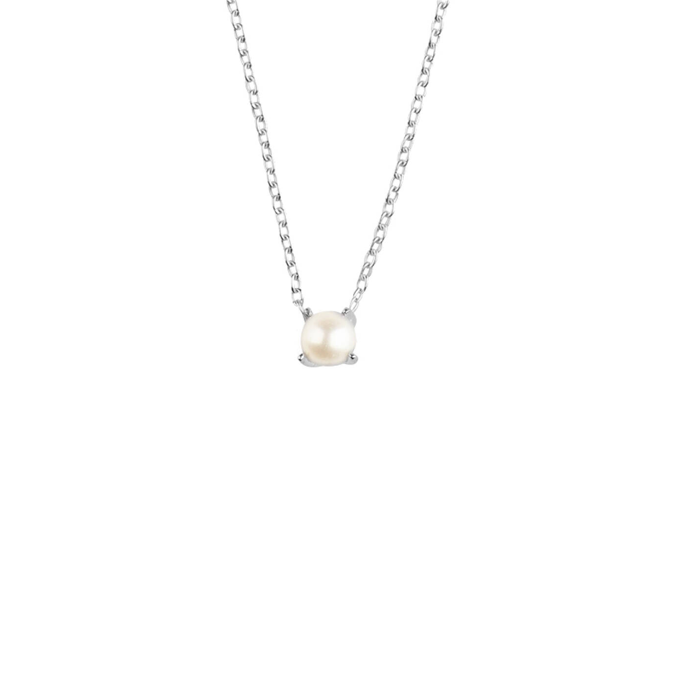 Petite Pearl Necklaces silver
