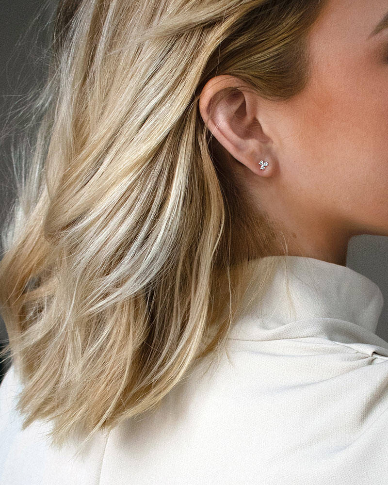 Petite Star Earring silver