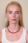 Hailey Red Jade Necklace Hailey Red Jade Necklace
