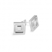 Square Earring (silver)