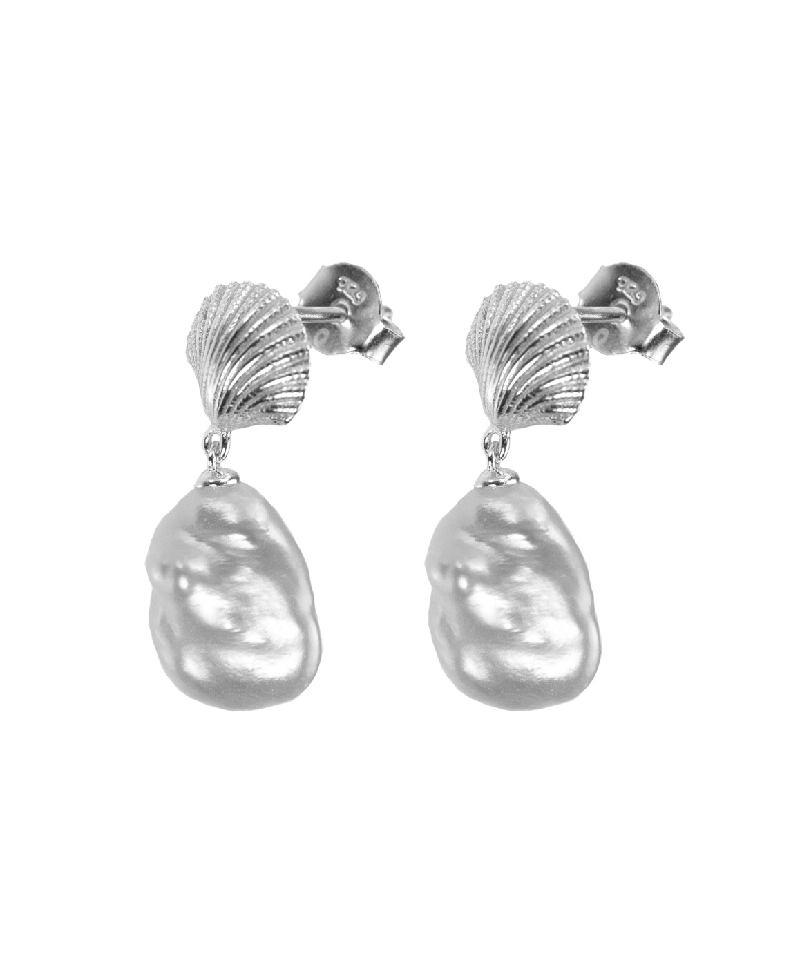 Elle Earrings Silver