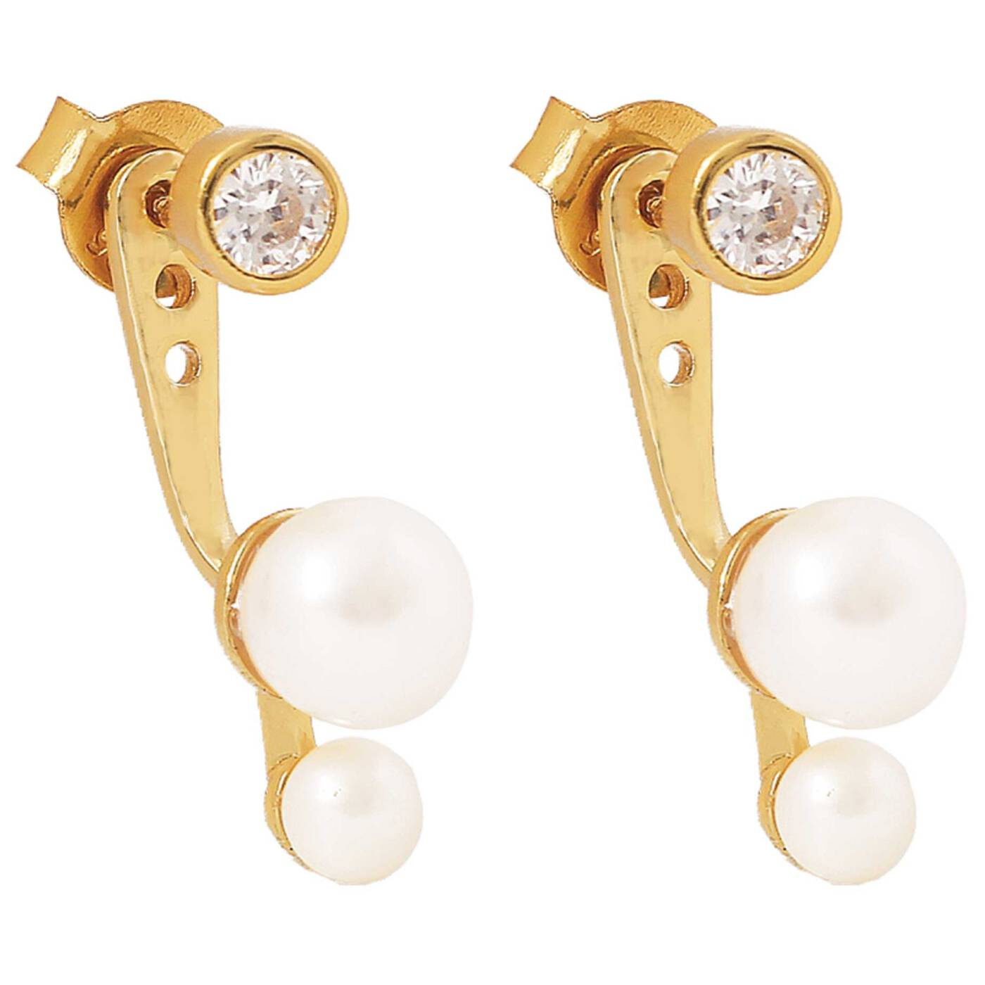 Agnes earstickers Earrings Gold