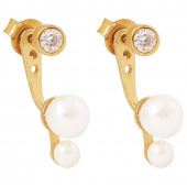 Agnes earstickers Earrings Gold