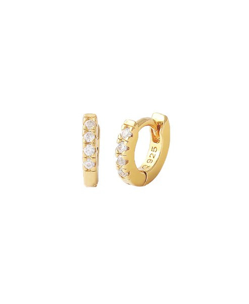 Esta mini Earrings Gold