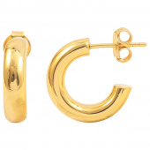 Liva hoops Earrings Gold