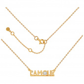 L'amour Necklaces Gold