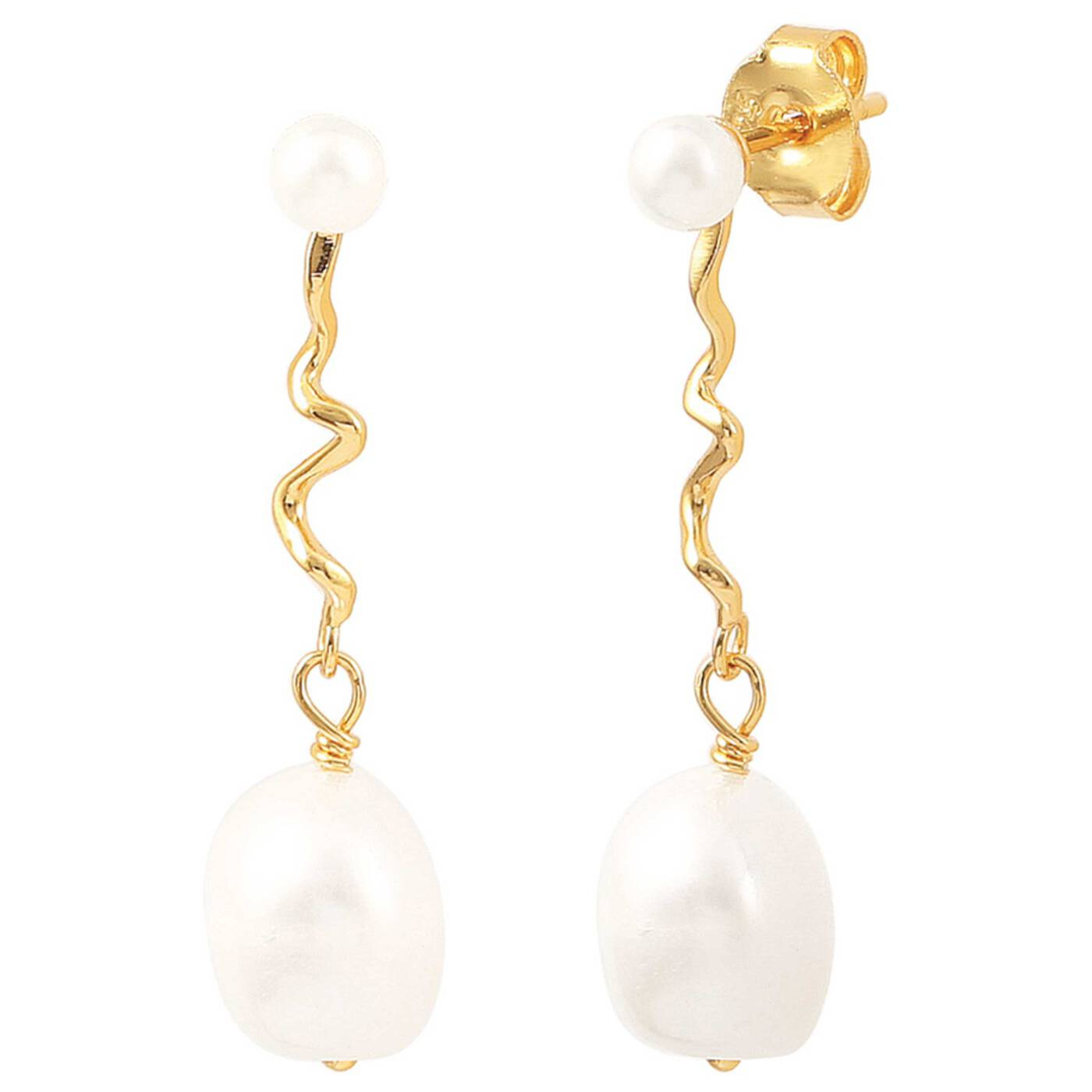 Alva stickers Earrings Gold