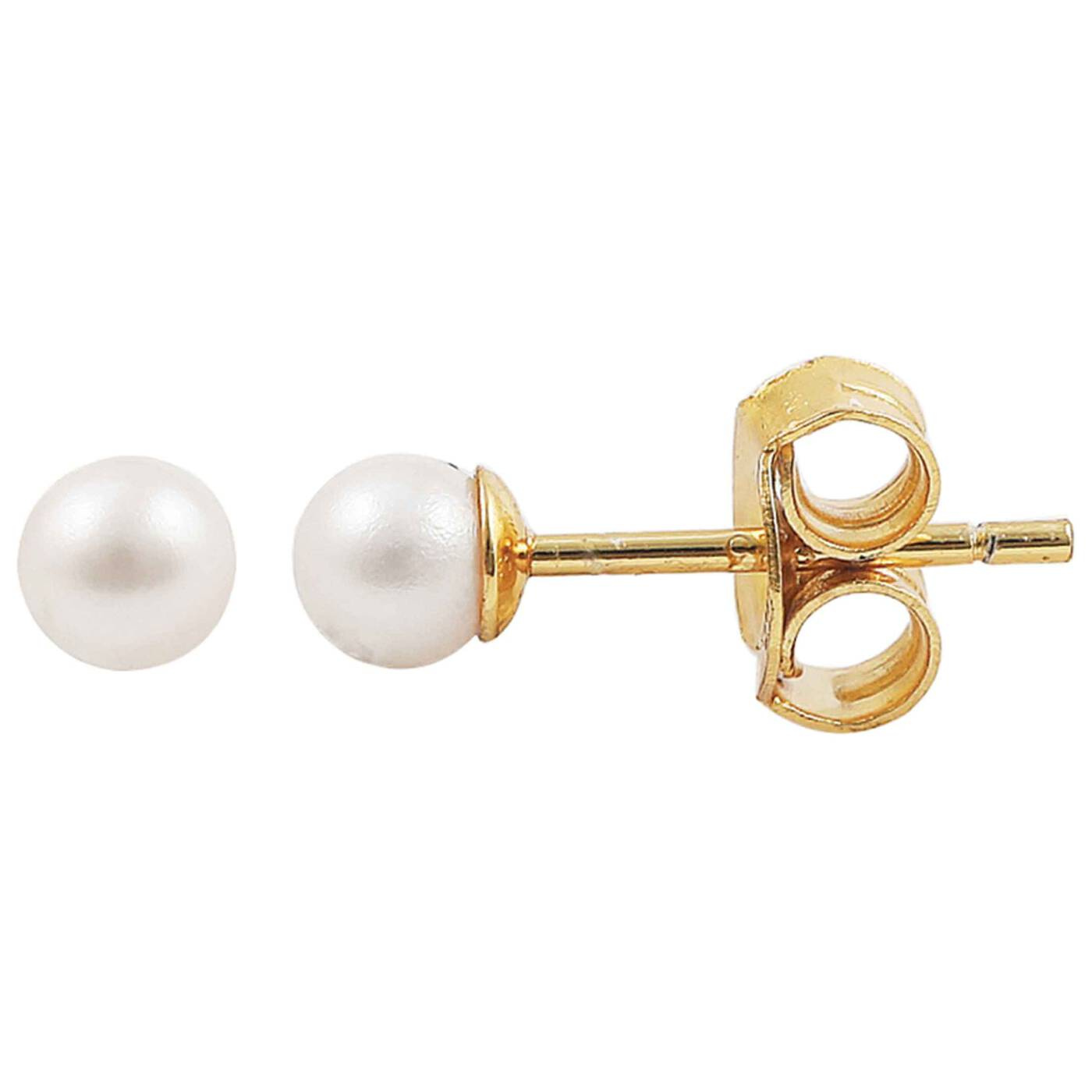 Pearl earsticker Earrings Gold
