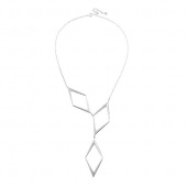Rhomb Grand Necklaces silver 42-48 cm