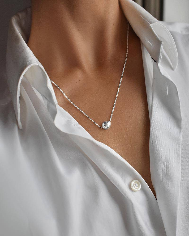 Stardust polished Necklaces silver