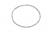 ELLERA Bracelets Multi-coloured Zircons (silver)