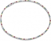 ELLERA Bracelets Multi-coloured Zirkoner Silver