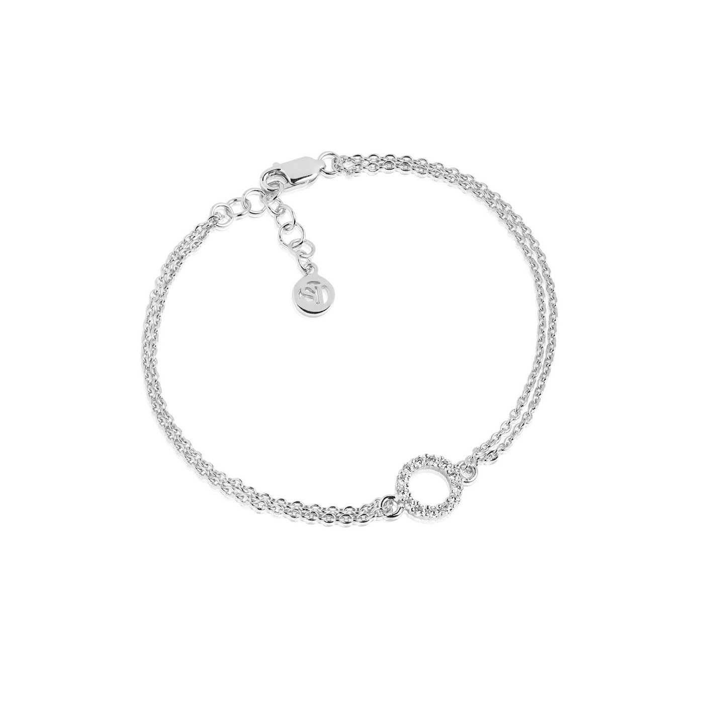 BIELLA PICCOLO Bracelets White Zirkoner (silver)
