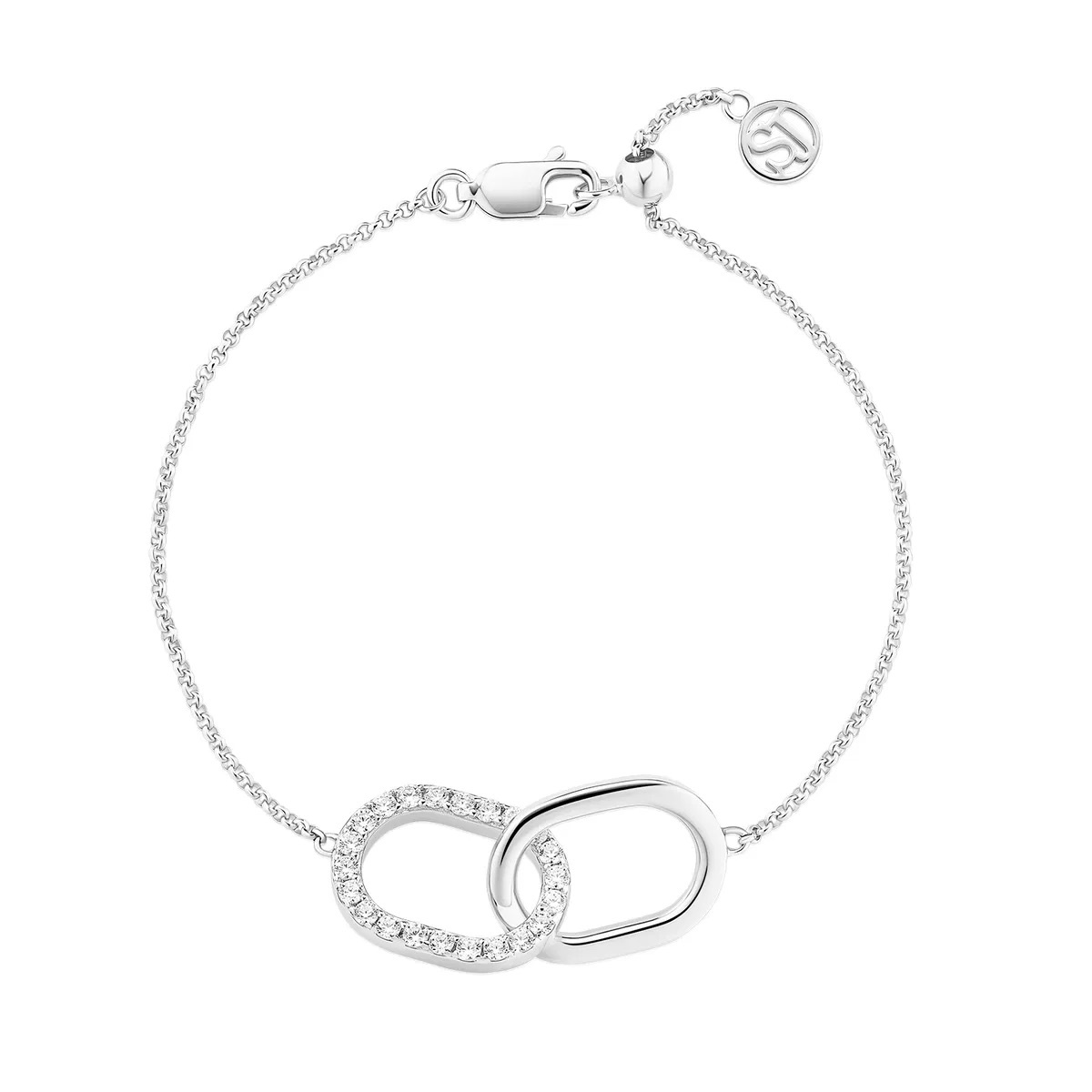 CAPIZZI DUE PICCOLO ARMBAND SILVER