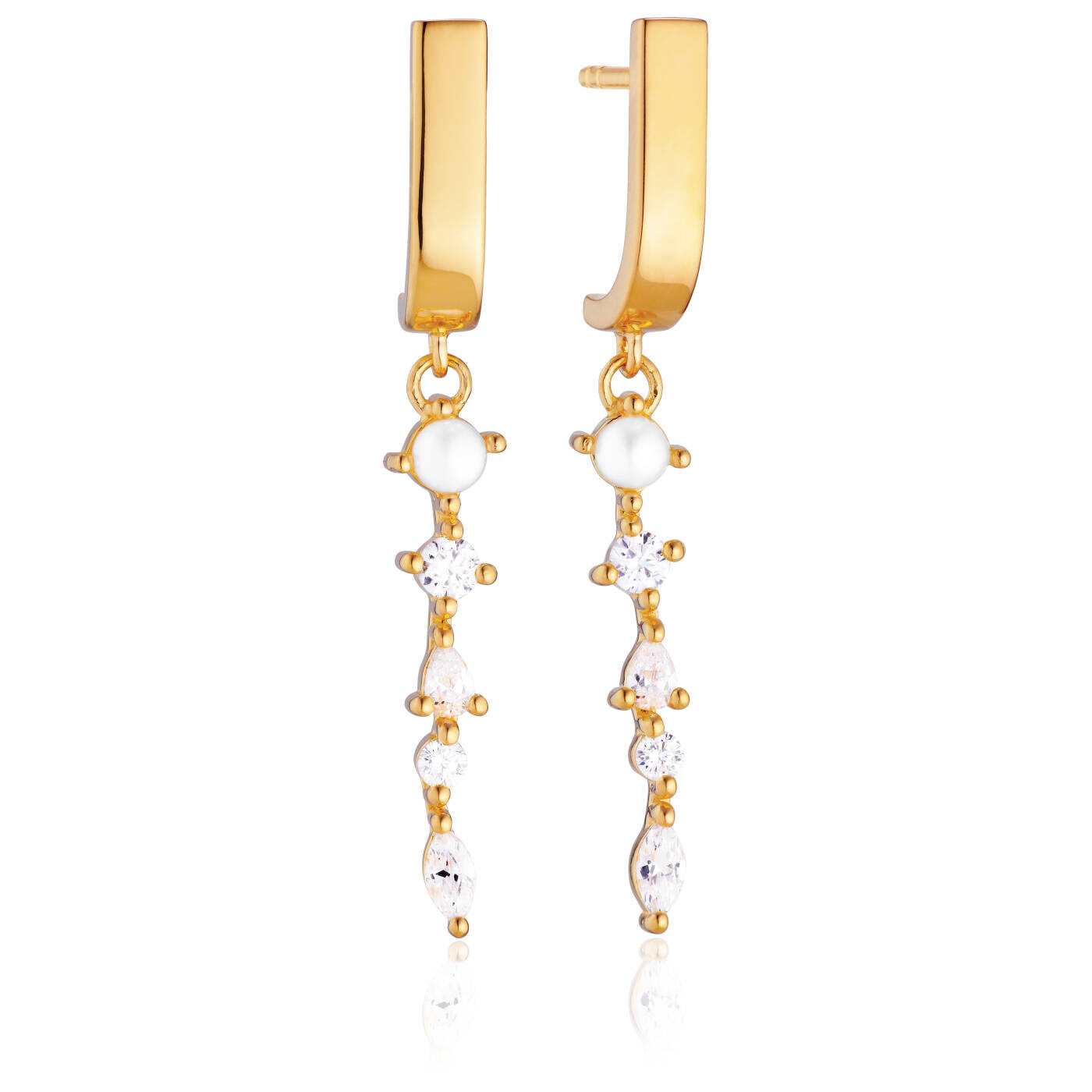 ADRIA PENDOLO EARRINGS Gold