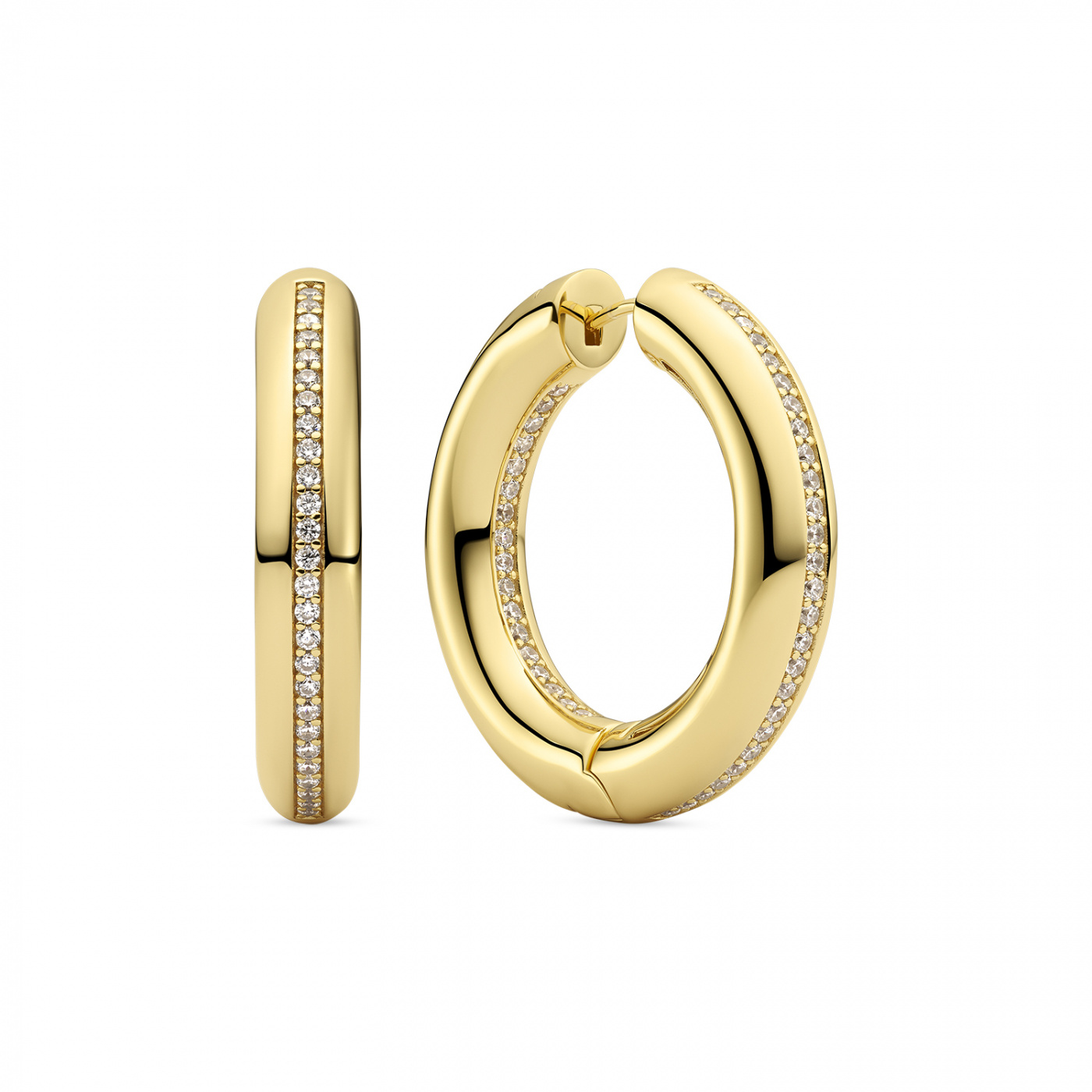 PALERMO MEDIO EARRINGS Gold