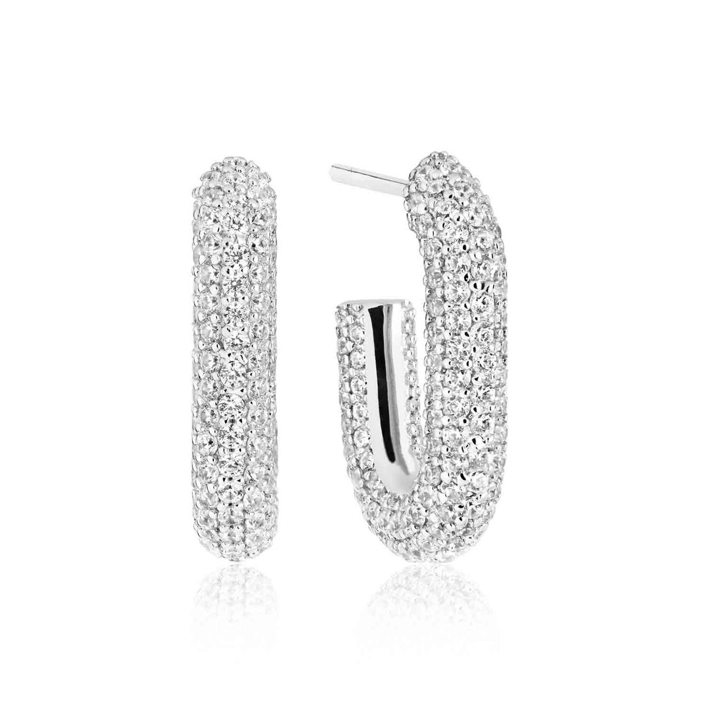 CAPRI PICCOLO Earring White Zirkoner (silver)