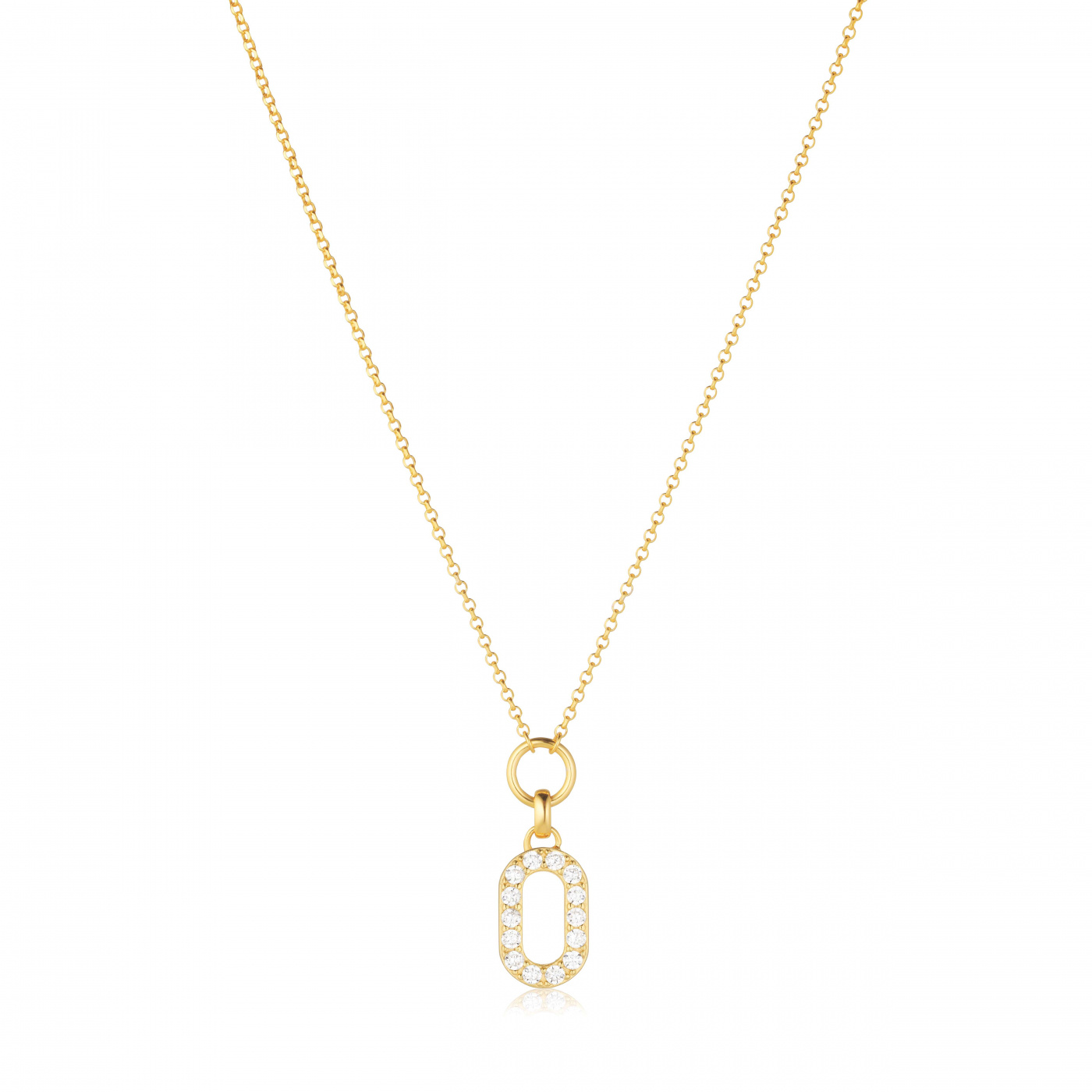 CAPIZZI PICCOLO Necklaces Vita Zirkoner Gold