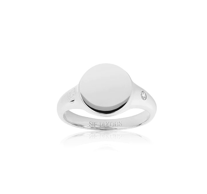 FOLLINA PIANURA PICCOLO ring White Zirkoner (silver)