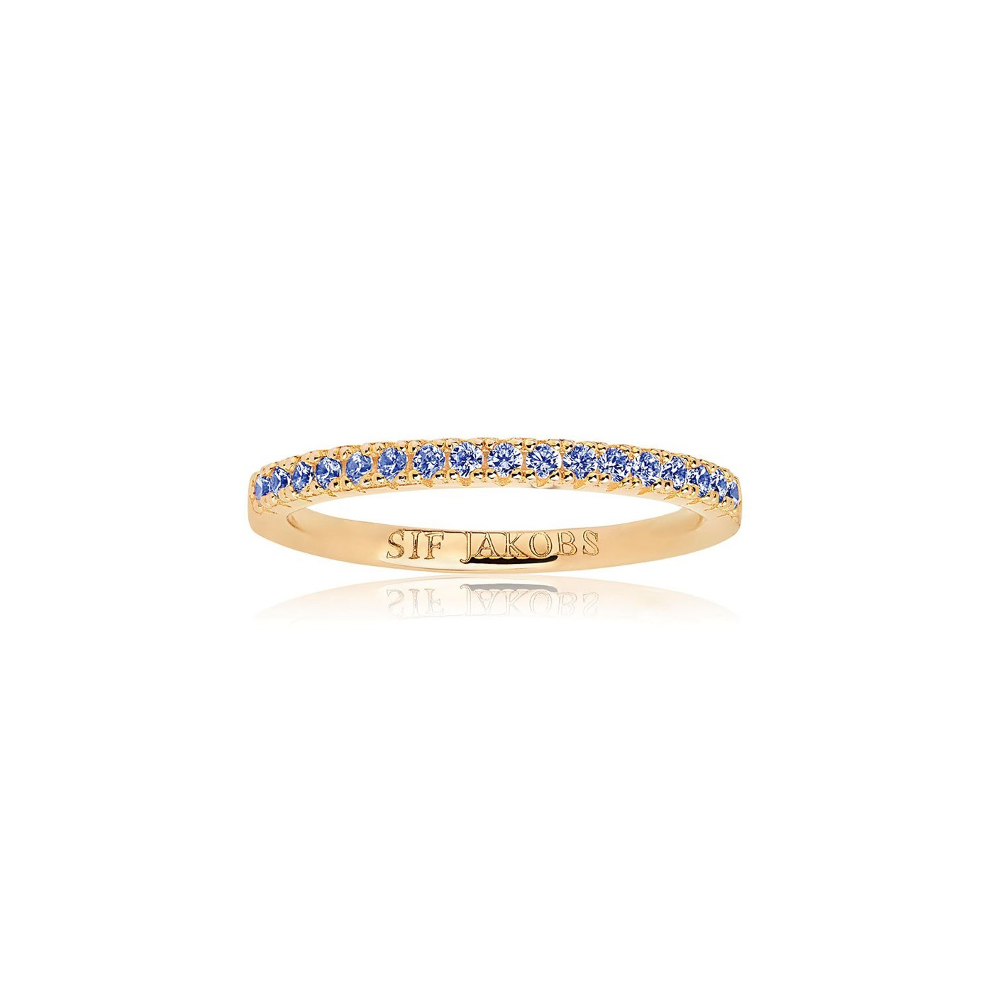 ELLERA ring blue Zirkoner (Gold)