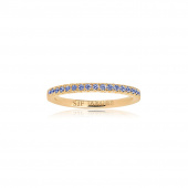 ELLERA ring blue Zirkoner (Gold)