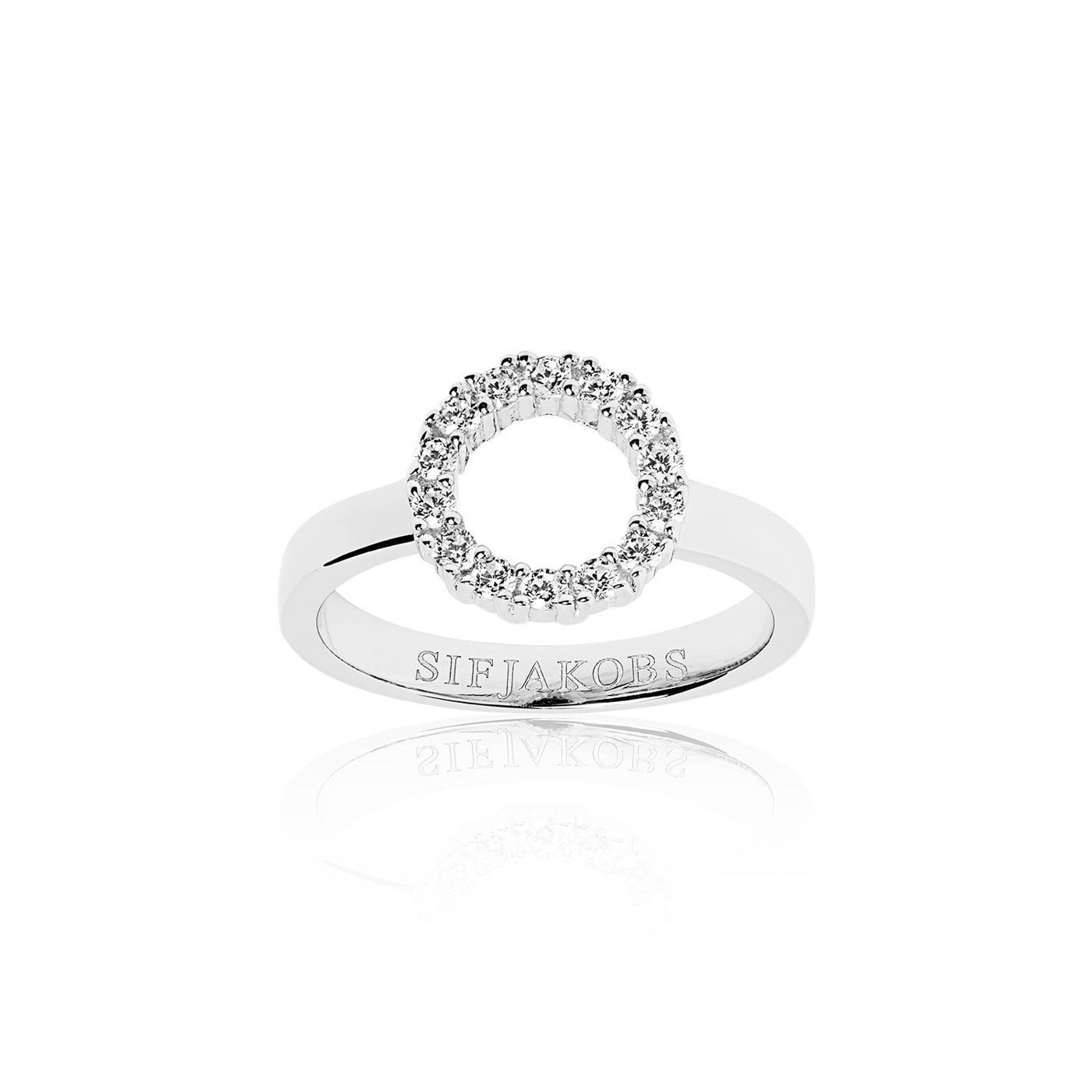 BIELLA PICCOLO ring White Zirkoner (silver)