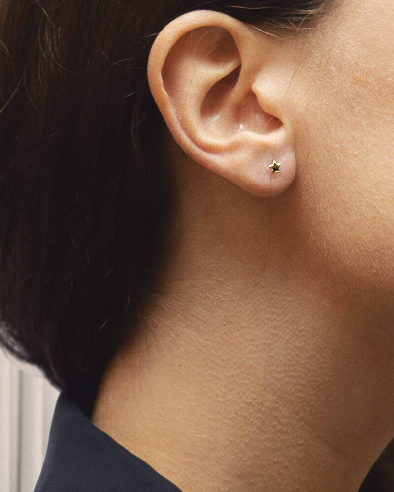 Stella Nova drop Earring Gold