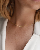 Stella Nova drop Necklaces Gold