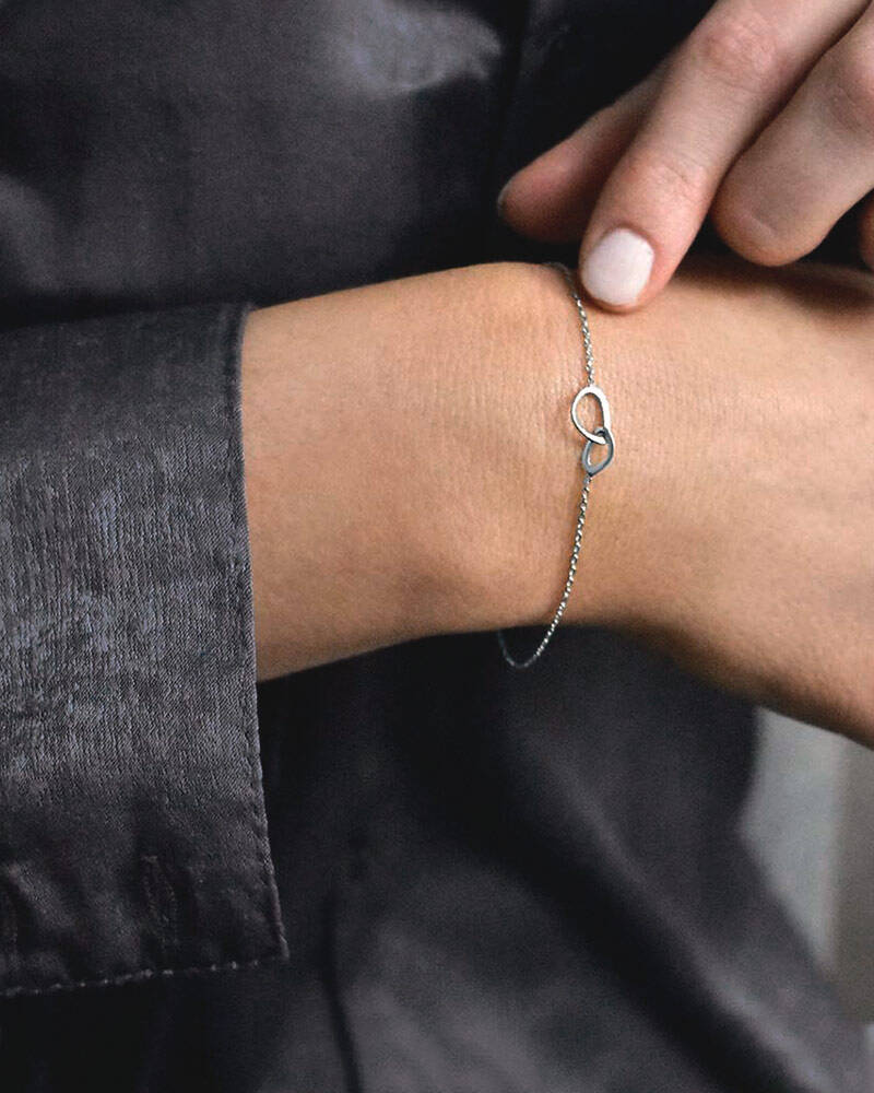 Together drop Bracelets silver